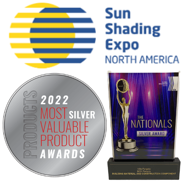 Sun Shading Expo, 2022 Silver Award Most Valuable Products, The Nationals Silver Award