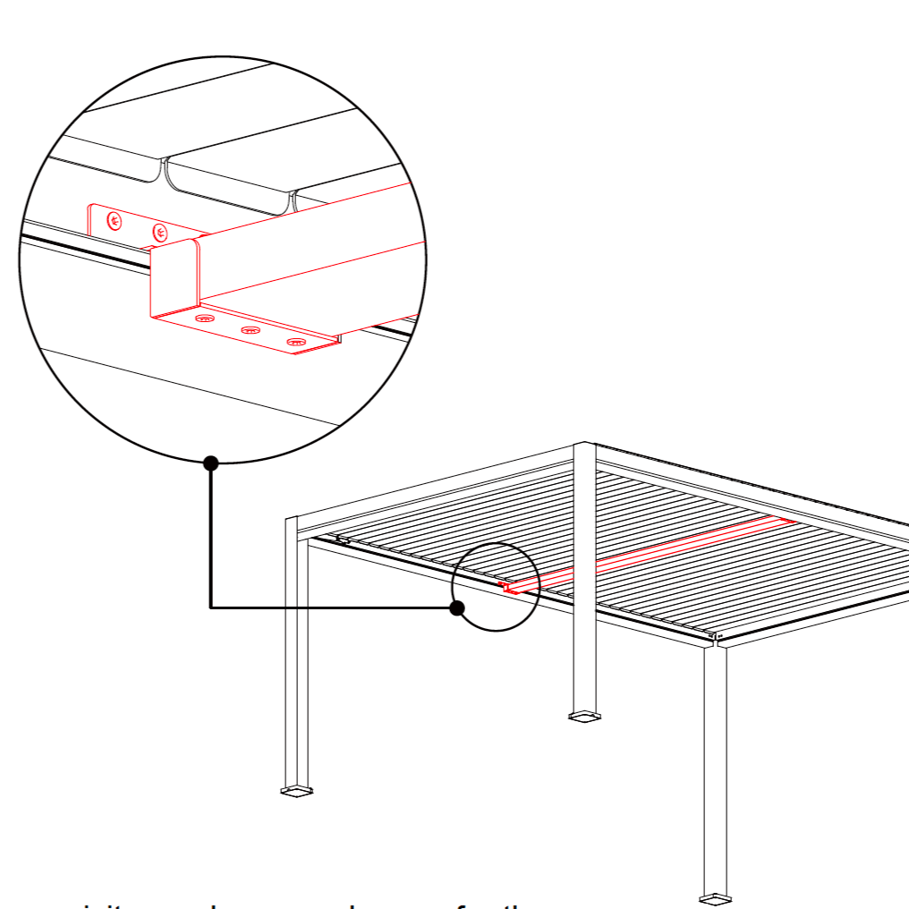 Fan Beam - Villa Pergola 2.0