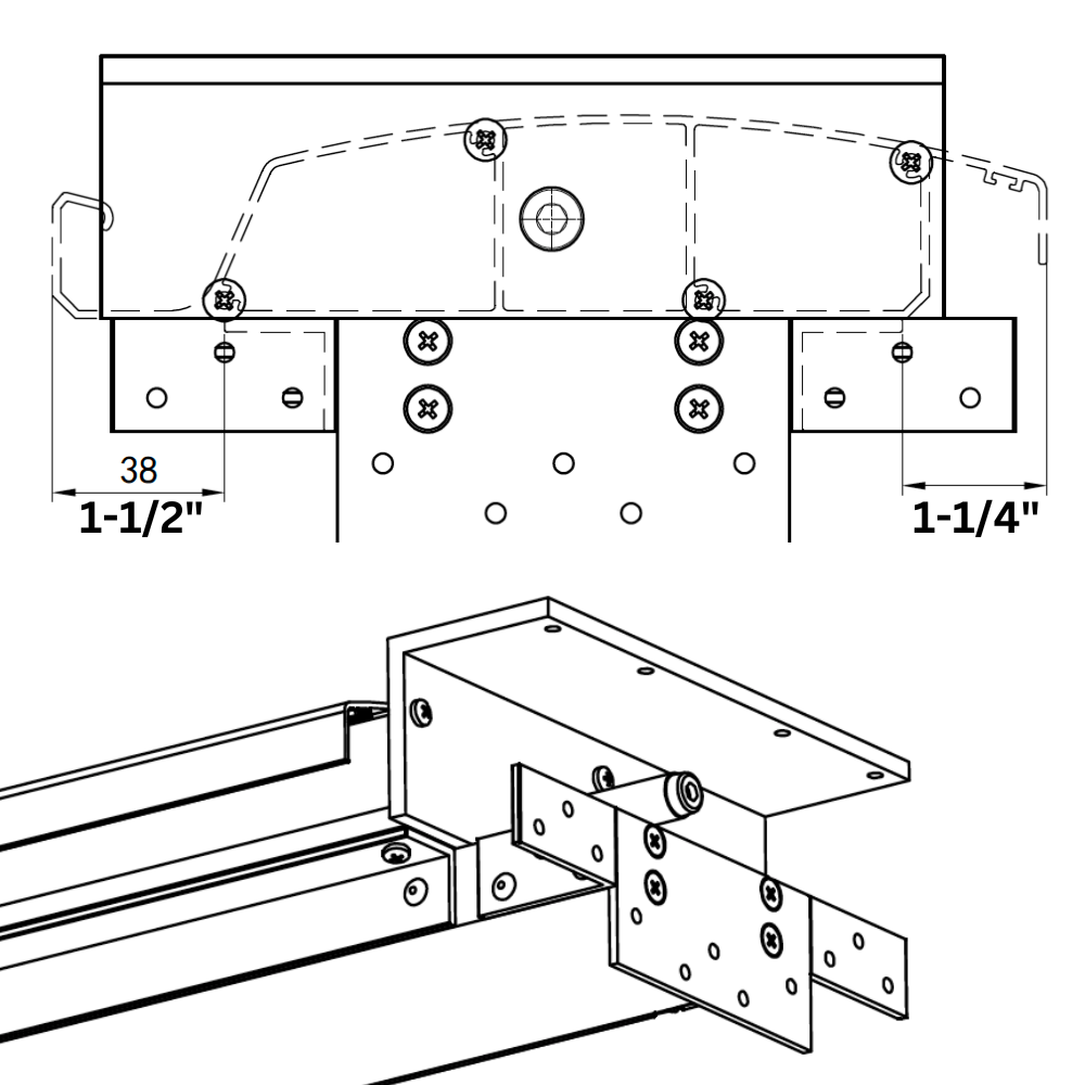 Fan Beam - Weatherproof Pergola