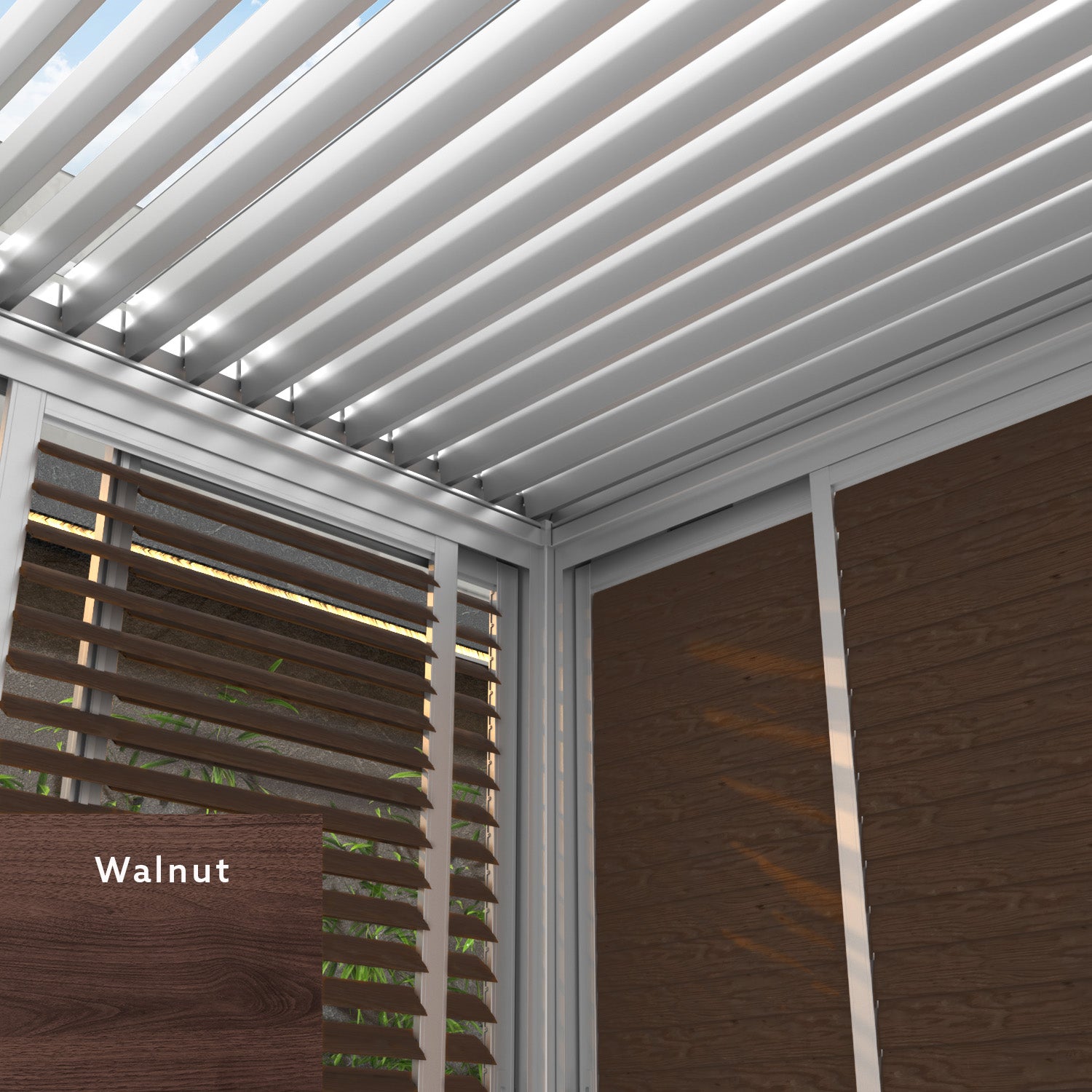 Premium Sliding Shutter - Villa Pergola