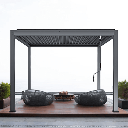 Starry Pergola - Manual Louvers