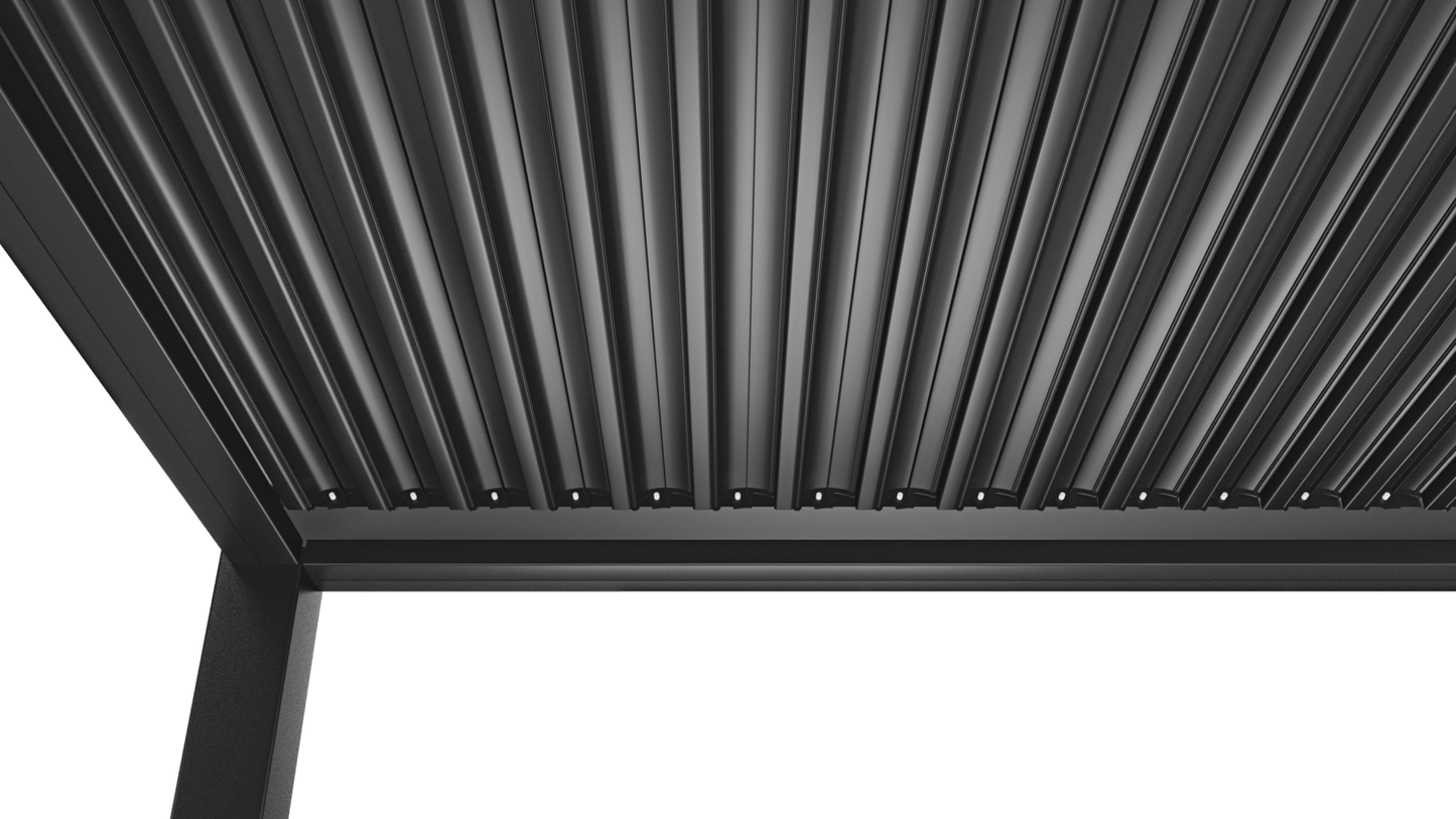 Starry Pergola - Manual Louvers